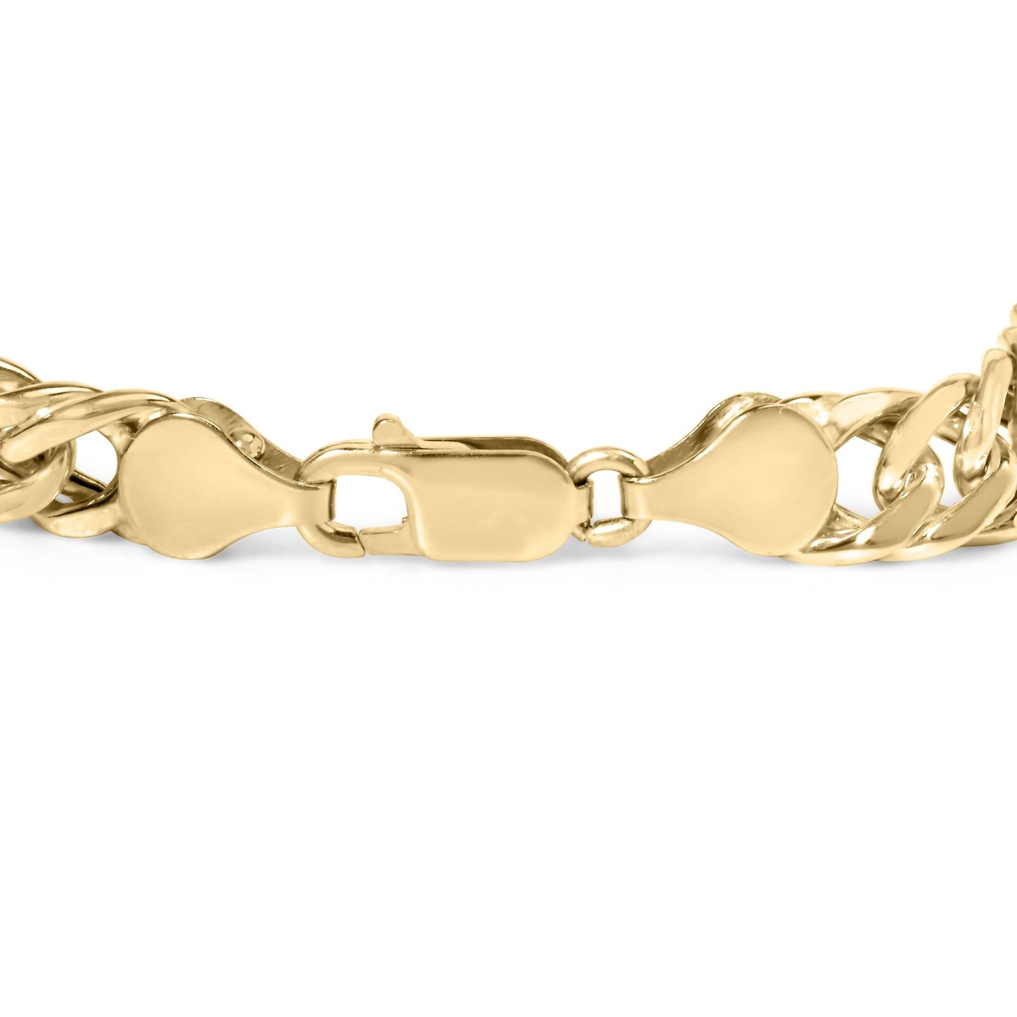 10K Yellow Gold Cuban Link Bracelet - 8.5 Inches - Bracelets/Bracelet/Link